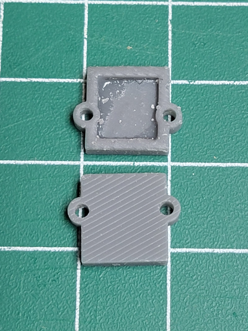 WRH O Scale Coupler Mounting Pad/Spacer for MTH Premier (2 Pack)