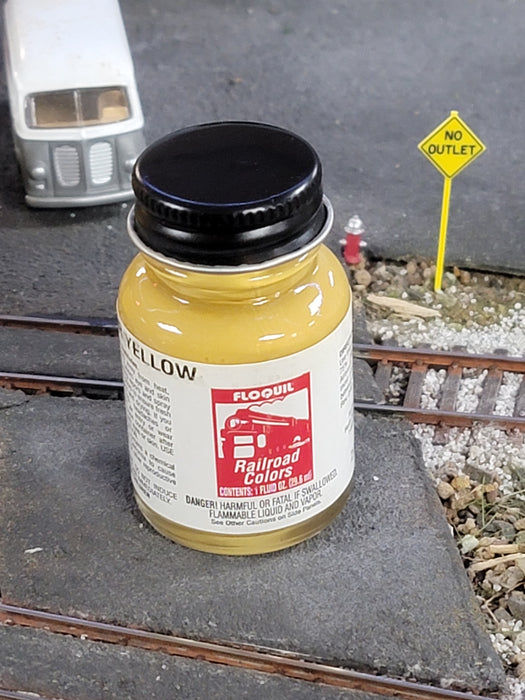 Floquil  F110133 Southern Pacific SP Armour Yellow 1oz Enamel Paint - NOS