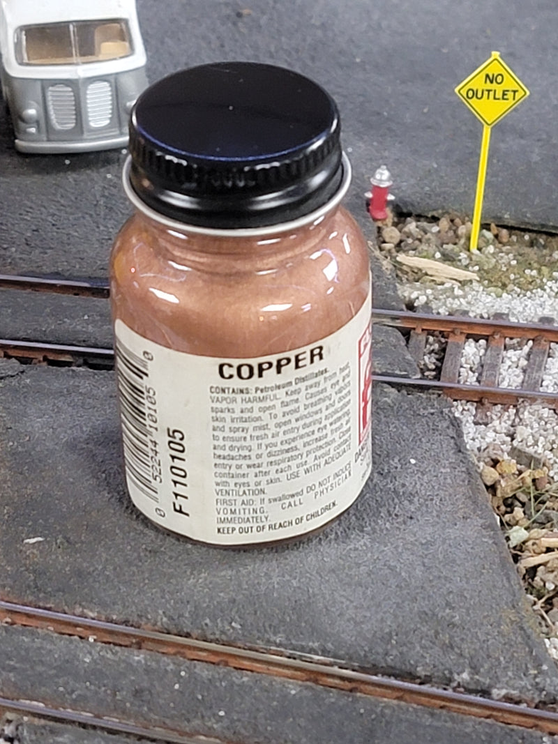 Floquil  F110105 Copper 1oz Enamel Paint - NOS