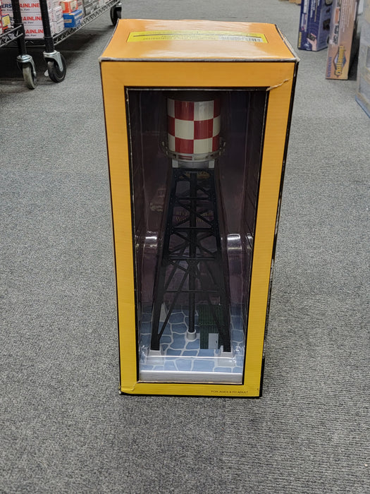 MTH RailKing 309029 O Gauge 193 Industrial Water Tower — White Rose