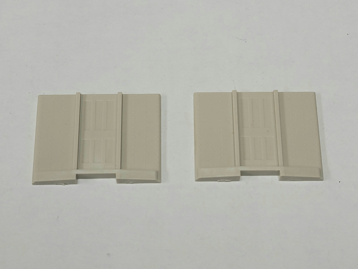 Bethlehem Car Works KitBits 22c Baggage Car End (1 Pair) — White Rose