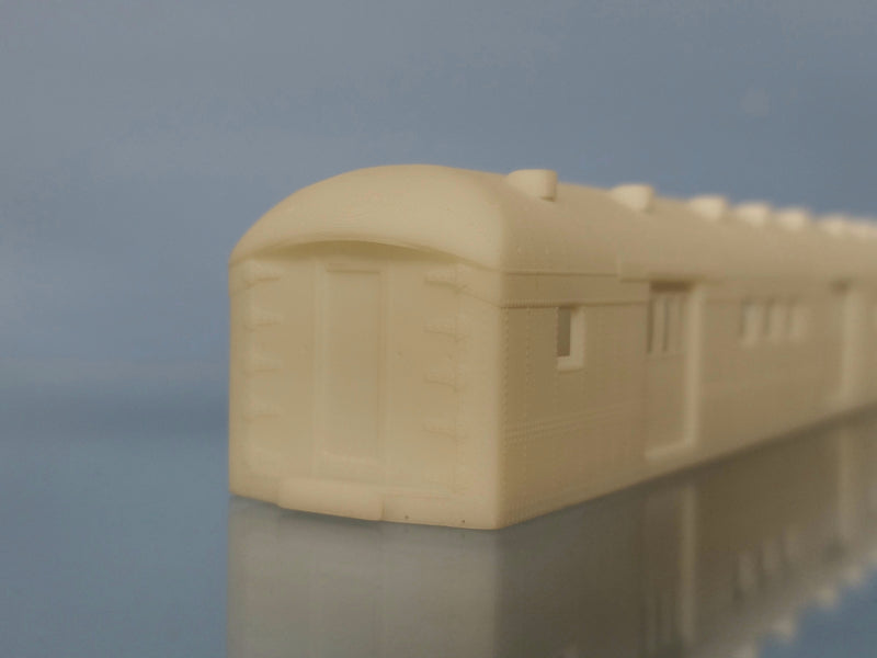 Bethlehem Car Works 4176-1766 HO Scale Union Pacific Horse-Baggage Automobile Car Kit