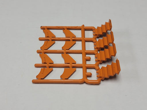 Branchline Trains 151007 HO Scale Heavyweight Car Steps - Orange