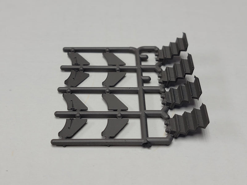 Branchline Trains 151007 HO Scale Heavyweight Car Steps - Gray