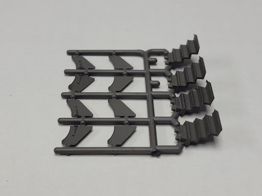 Branchline Trains 151007 HO Scale Heavyweight Car Steps - Gray