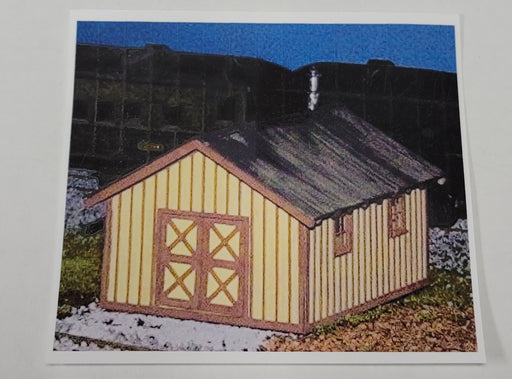 Mainline Laser M-101 HO Scale Reading Tool Shed Laser Cut Wood Kit