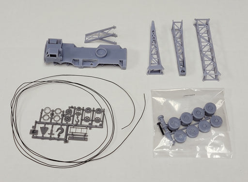 Bethlehem Car Works Sparrows Point SP-105 HO Scale P-H Mobile Crane 3D Printed Kit