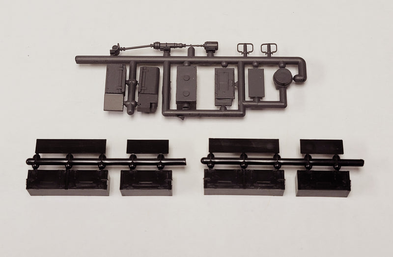 Branchline Trains 151116 HO Scale Pullman Electro-Mechanical A/C Parts - Gray