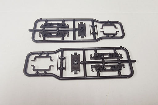 Branchline Trains 150004 HO Scale REA Express Reefers Truck Kit - Black 1 Pair