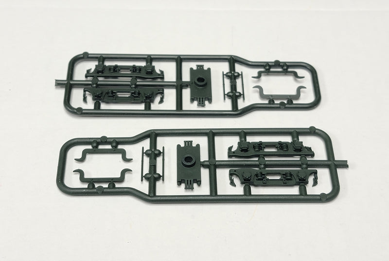 Branchline Trains 150004 HO Scale REA Express Reefer Truck Kit - Green 1 Pair