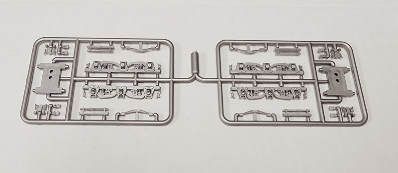 Branchline Trains 150001 HO Scale Pullman Bottom Equalized 2411 Truck Kit Silver 1 Pair