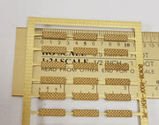 Bethlehem Car Works 38 HO Scale Brass Roof Vents (24)