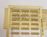 Bethlehem Car Works 38 HO Scale Brass Roof Vents (24)