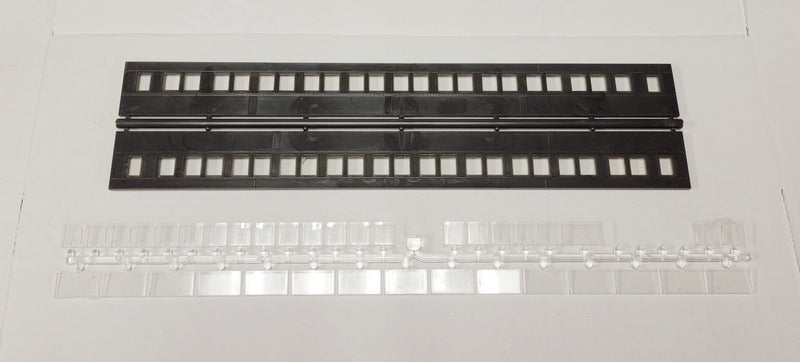 Branchline Trains 151012 HO Scale 80' Paired Window Coach Car Sides - Green