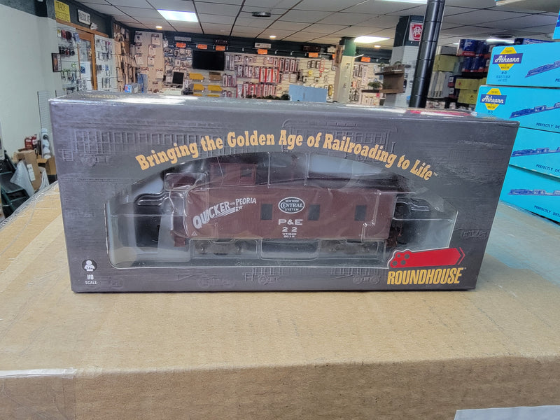 Roundhouse 85821 HO Scale Standard Wood Caboose New York Central NYC 22 - NOS