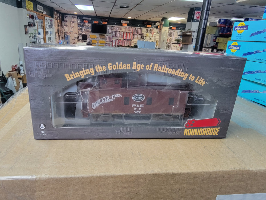 Roundhouse 85821 HO Scale Standard Wood Caboose New York Central NYC 22 - NOS