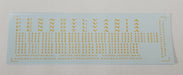 Bethlehem Car Works 402d HO Scale Pennsylvania BM70/RPO Dulux Gold Decals