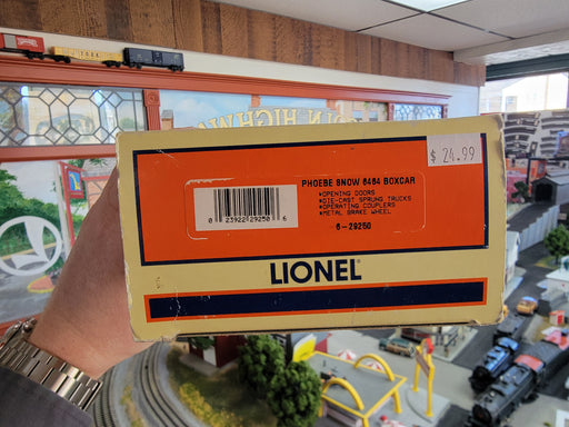 Lionel 6-29250 O Gauge Boxcar Phoebe Snow DL&W 6464-199 - USED