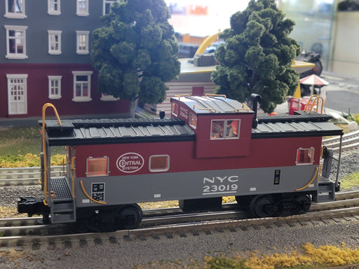 MTH Premier 20-91030 O Gauge Extended Vision Window Caboose NYC 23019 - NOS