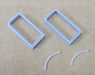 Bethlehem Car Works KitBits 14 HO Scale Passenger Car Diaphragms with Springs 1 Pair