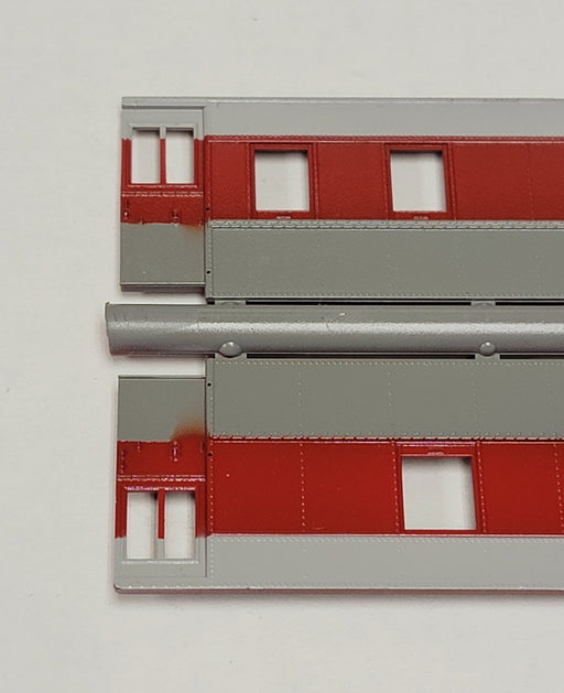 Branchline Trains 151102 HO Scale Pullman Monon 10-1-2 3585 Car Sides (1 Set)