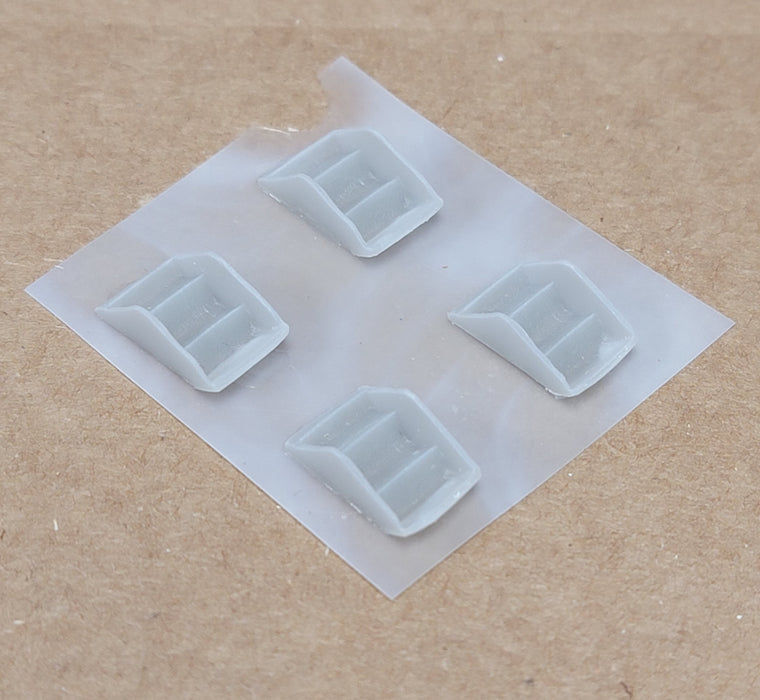 Bethlehem Car Works KitBits 8 HO Scale Passenger Car Steps 4 Pack