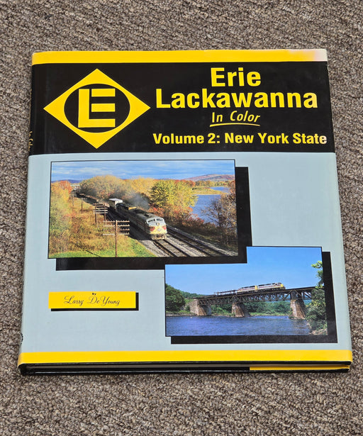 Morning Sun Books 1003 Erie Lackawanna In Color Volume 2: New York State by Larry DeYoung - USED