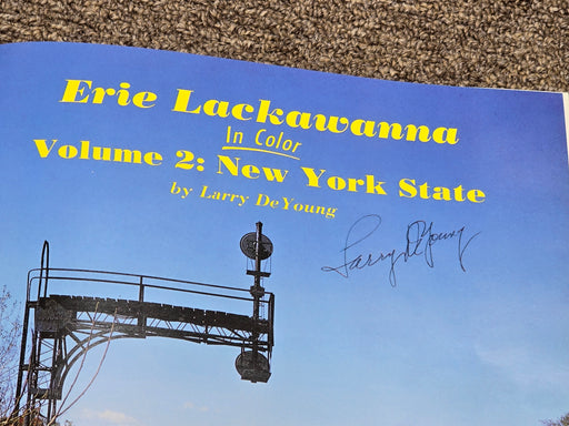 Morning Sun Books 1003 Erie Lackawanna In Color Volume 2: New York State by Larry DeYoung - USED