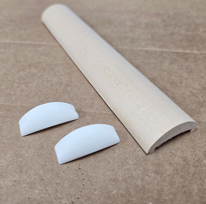 Bethlehem Car Works 132 HO Scale DL&W Arch Roof (Wood with Resin End Caps)