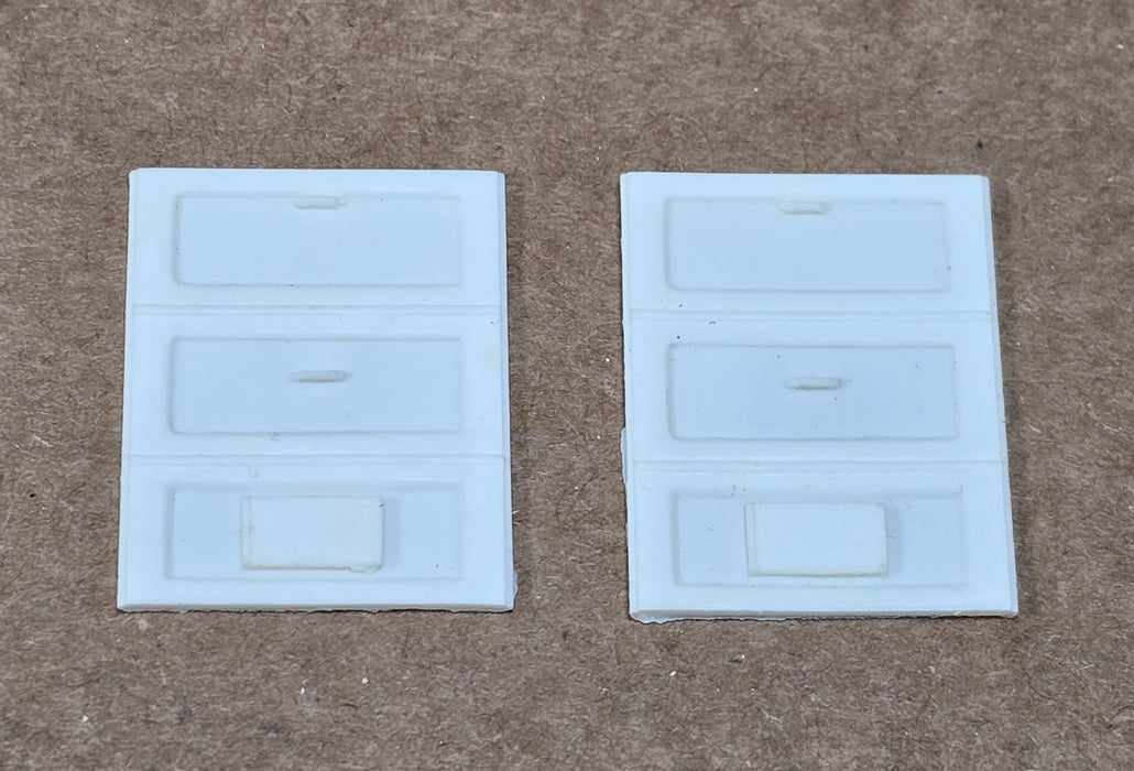 Bethlehem Car Works 379a 8 1/2'x6 1/2' Creco Doors for Boxcars (1 Pair)