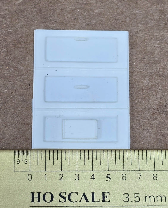 Bethlehem Car Works 379a 8 1/2'x6 1/2' Creco Doors for Boxcars (1 Pair)