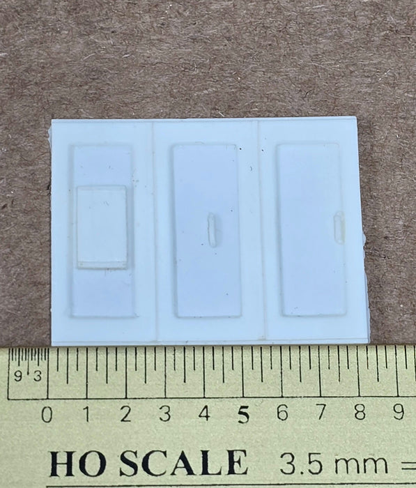 Bethlehem Car Works 379a 8 1/2'x6 1/2' Creco Doors for Boxcars (1 Pair)