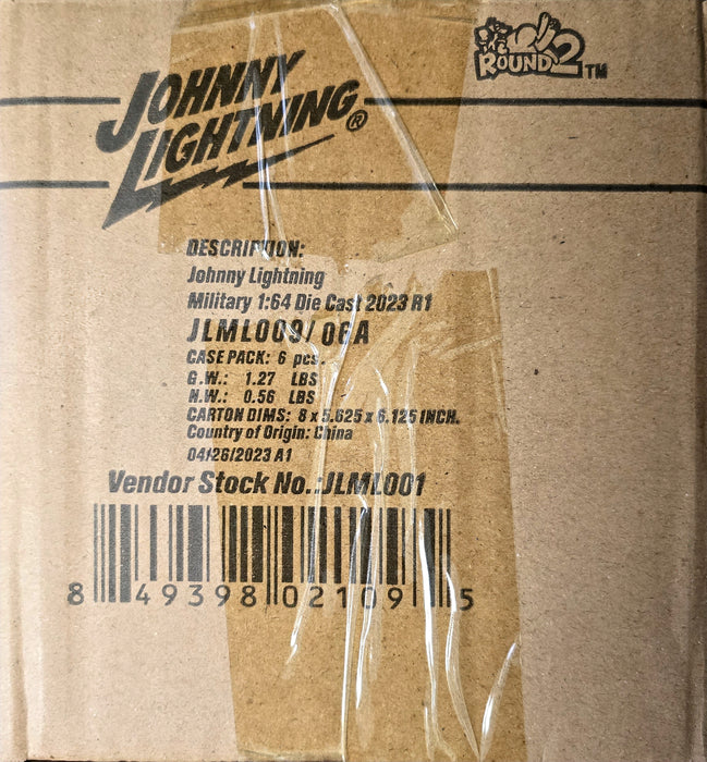 Johnny Lightning JLML009 Korea The Forgotten War Version A Sealed 6 Pack