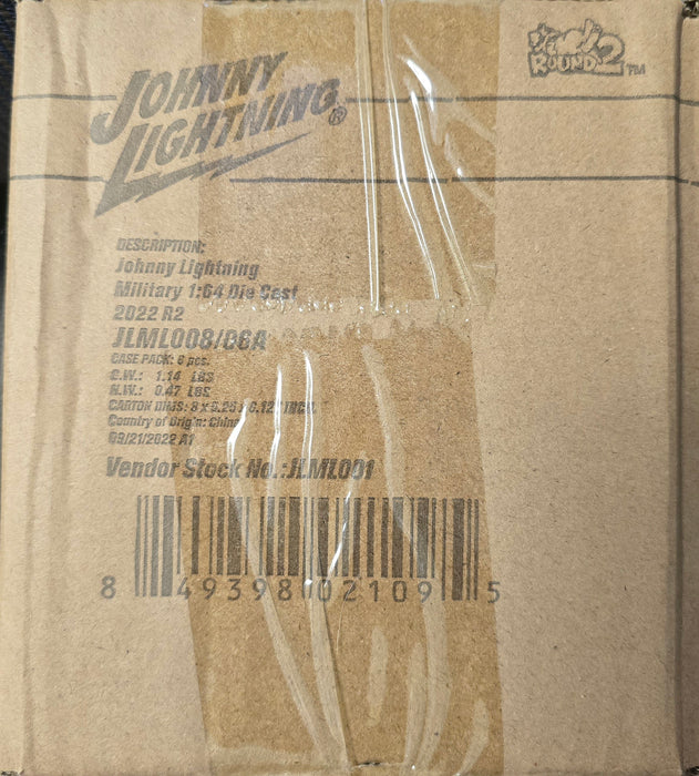 Johnny Lightning JLML008 WWII Warriors European Theater Version A Sealed 6 Pack