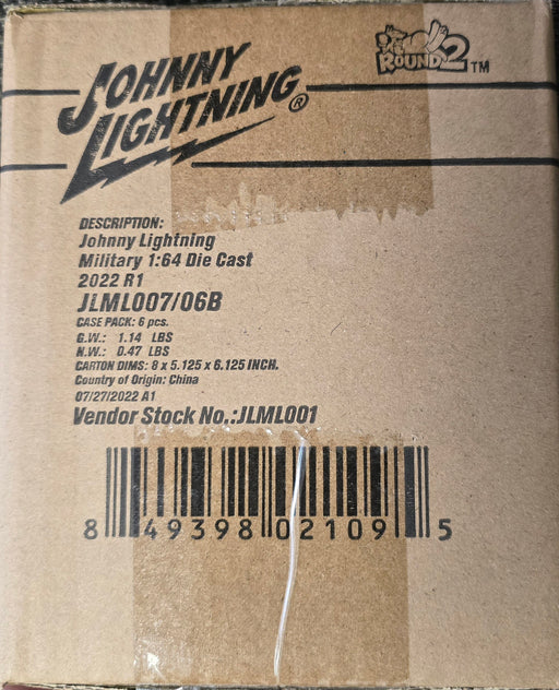 Johnny Lightning JLML007 Pacific Theater Warriors Version B Sealed 6 Pack
