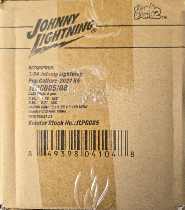 Johnny Lightning JLPC005 Pop Culture Release 3 Sealed Case (6 Pack)
