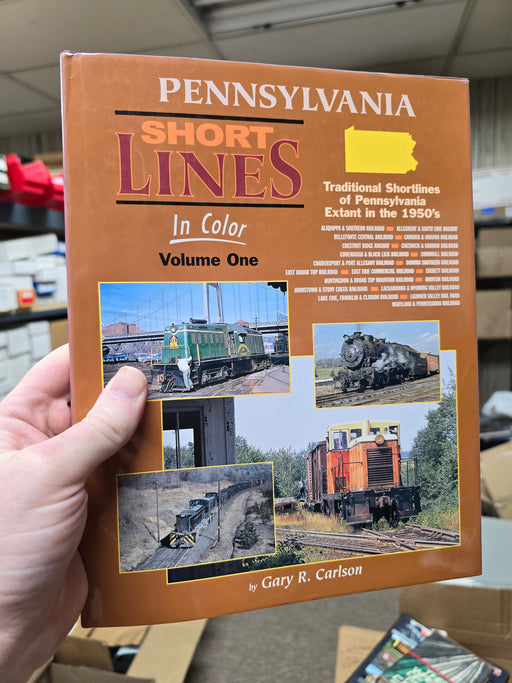 Morning Sun 1209 Pennsylvania Short Lines In Color Vol 1 by Gary R. Carlson - USED
