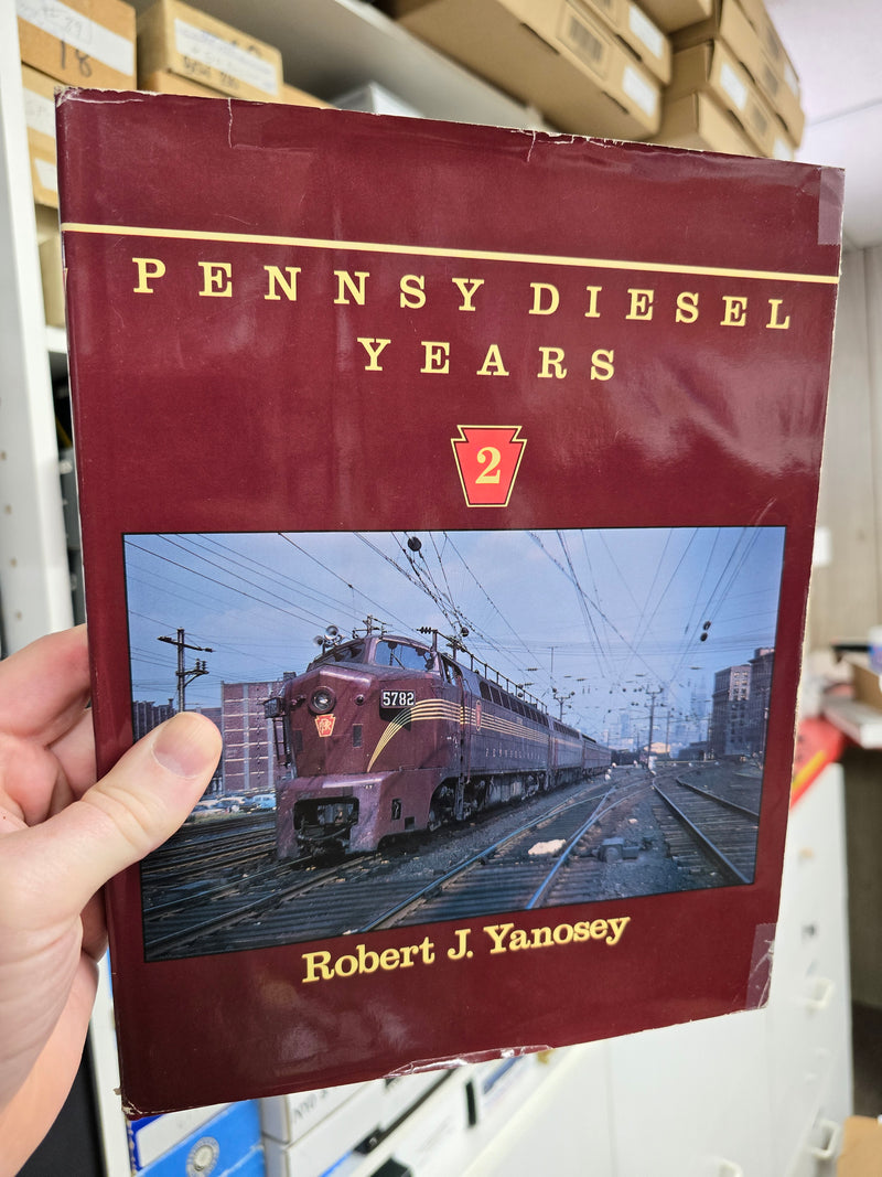 Morning Sun 1009 Pennsy Diesel Years Volume 2 by Robert J. Yanosey - USED