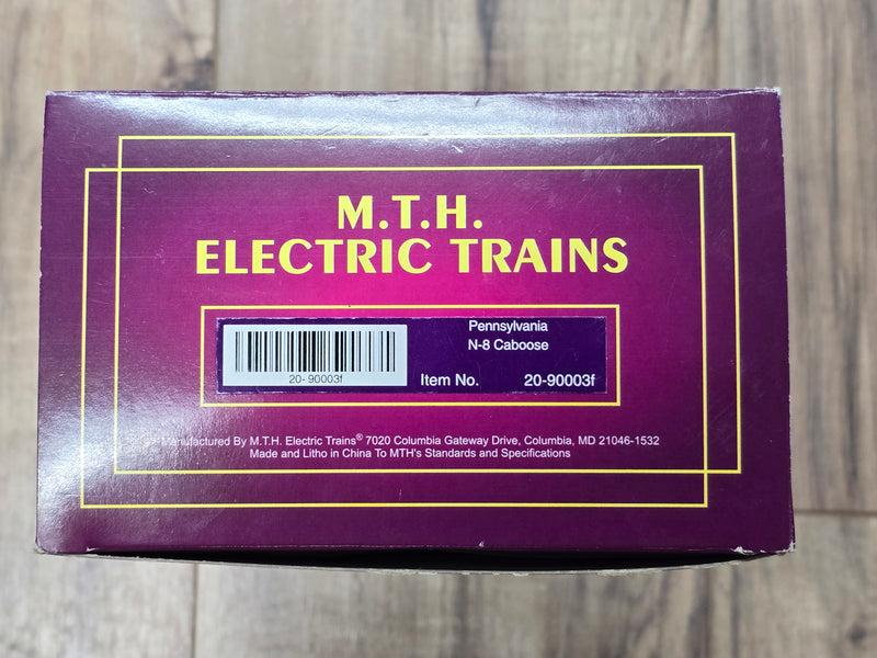 MTH Premier 20-90003f O Scale N8 Caboose Pennsylvania PRR 478123 - USED