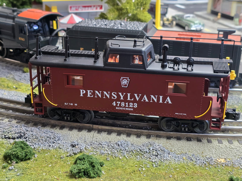 MTH Premier 20-90003f O Scale N8 Caboose Pennsylvania PRR 478123 - USED