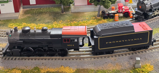 MTH RailKing 30-4103E-1 O Gauge 2-8-0 Steam Locomotive Pennsylvania PRR 8014 (USED)