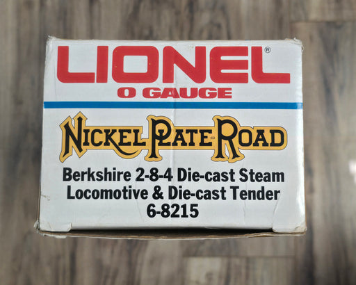 Lionel 6-8215 2-8-4 Berkshire Die Cast Steam Locomotive Nickel Plate Road NKP 779 - NOS