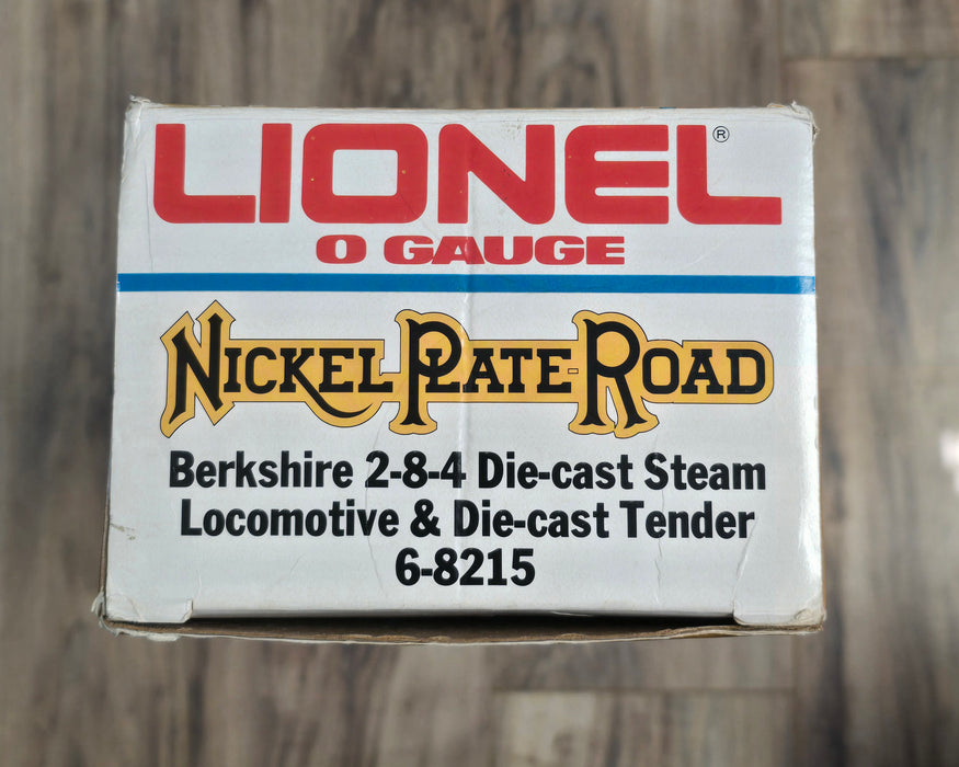 Lionel 6-8215 2-8-4 Berkshire Die Cast Steam Locomotive Nickel Plate Road NKP 779 - NOS