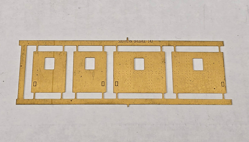Bethlehem Car Works KitBits 1431-D HO Scale Brass Southern Baggage Doors (Set of 4)