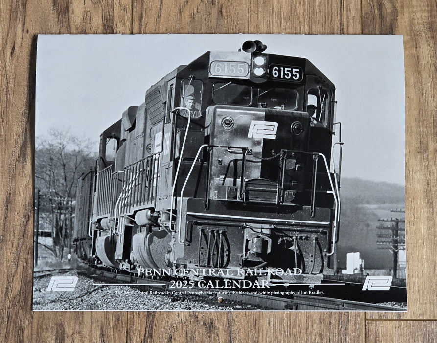 Penn Central (Jim Bradley Photos) 2025 Calendar