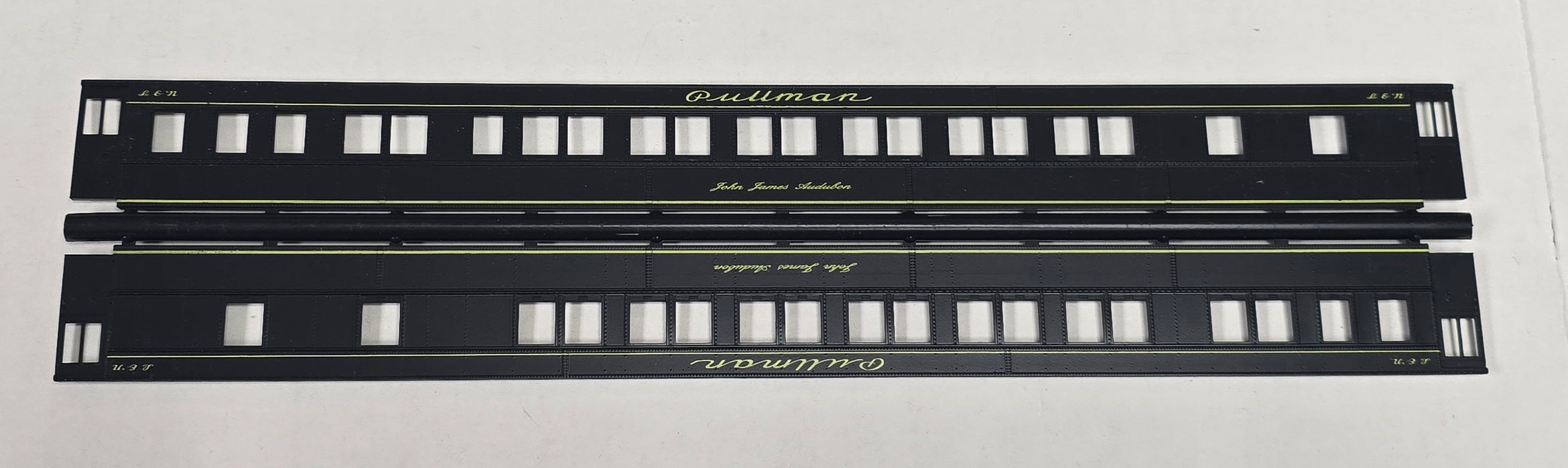Branchline Trains HO Scale Pullman 12-1 3410 Car Sides L&N John James Audubon (1 Set)