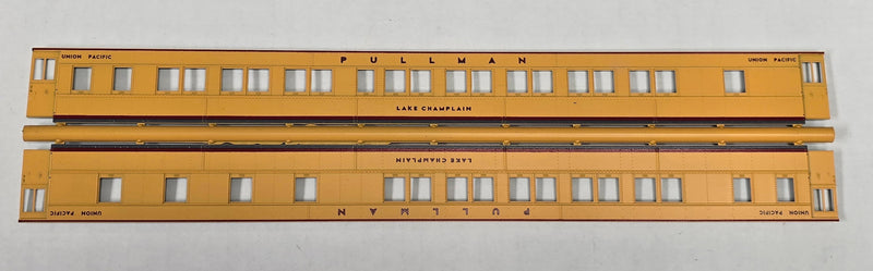 Branchline Trains HO Scale Pullman 10-1-2 3585 UP "Lake Champlain" Car Sides (1 Set)