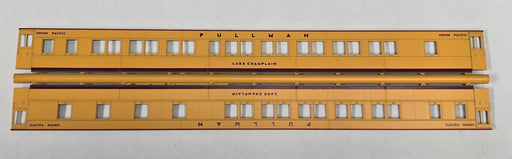 Branchline Trains HO Scale Pullman 10-1-2 3585 UP "Lake Champlain" Car Sides (1 Set)