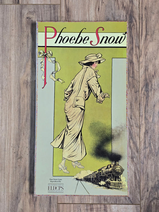Phoebe Snow Board Game Reproduced by Erie Lackawanna Dining Car Preservation Society
