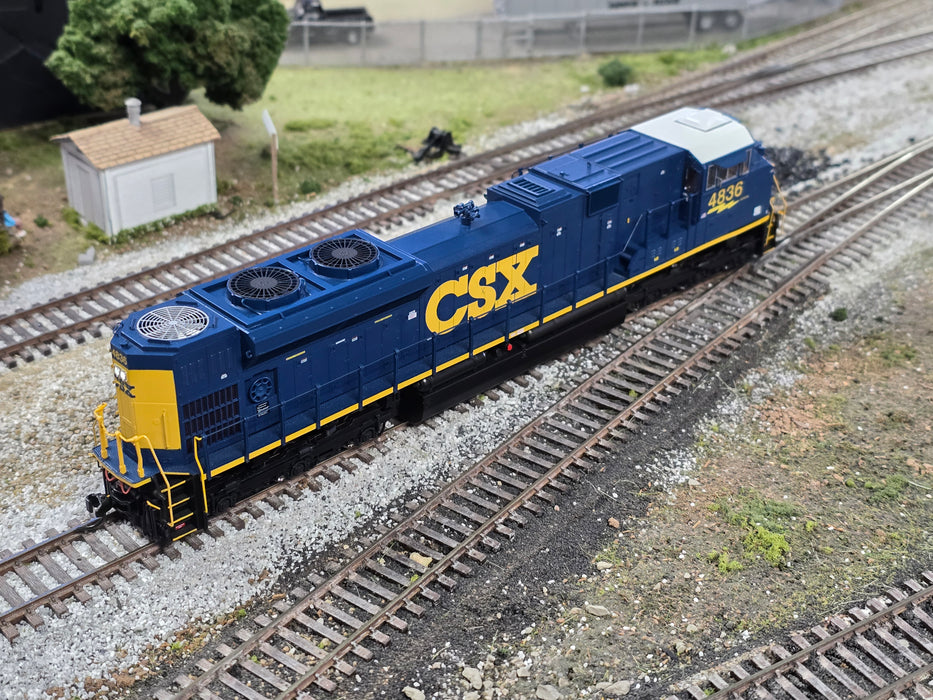 MTH 80-2063-0 HO Scale EMD SD70ACe Diesel CSX 4836 - USED